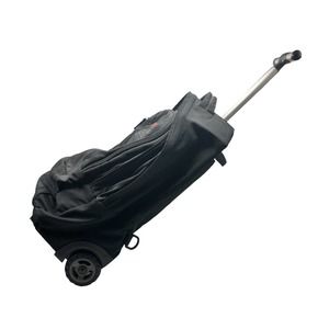 JANSPORT DRIVER 8 BLACK ROLLING BACKPACK COMFORTABLE TRAVEL BAG 15" LAPTOP